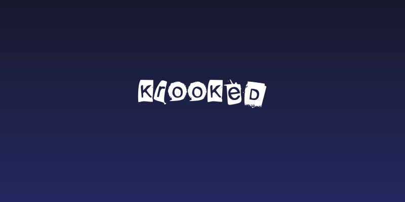 KrooKed Social Header