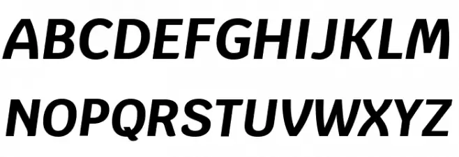 Krub Bold Italic Шрифта ВЕРХНИЙ