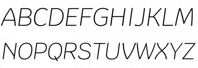 Krub ExtraLight Italic Шрифта ВЕРХНИЙ