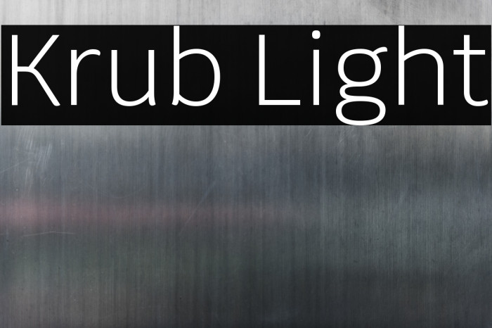 Krub Light Example 3