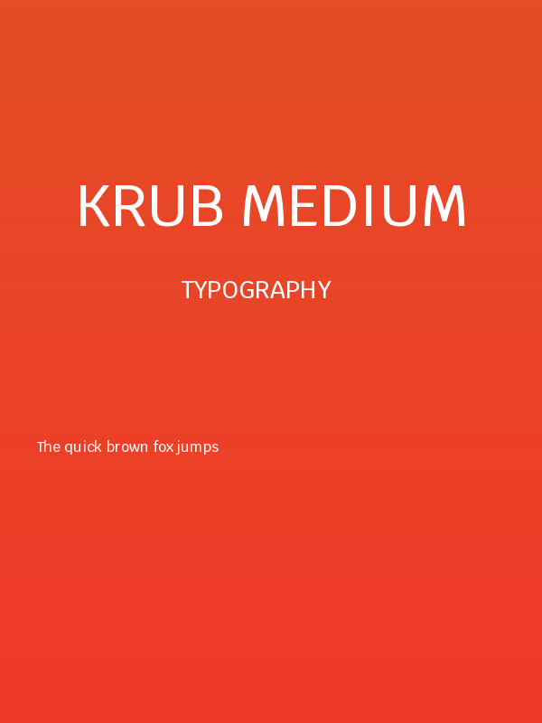 Krub Medium Poster