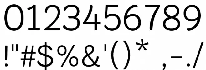 Krub Regular Font OTHER CHARS