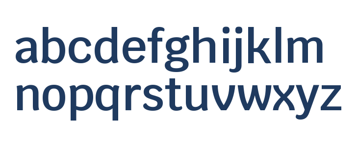 Krub SemiBold Lowercase