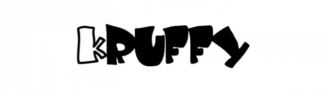 Kruffy  フリーフォントのダウンロード