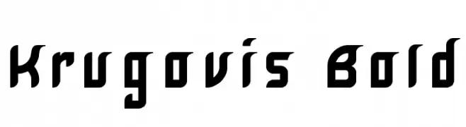 Krugovis Bold  baixar fontes gratis