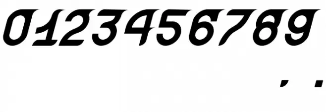 Krugovis-Italic Font OTHER CHARS