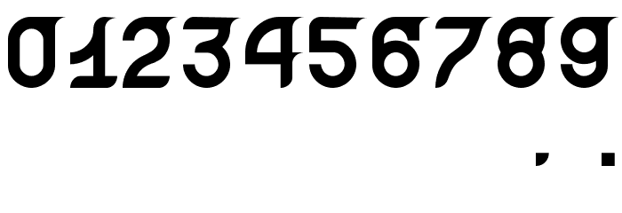 Krugovis Font OTHER CHARS