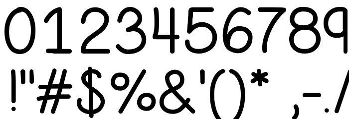 KrumkakeBold Font OTHER CHARS