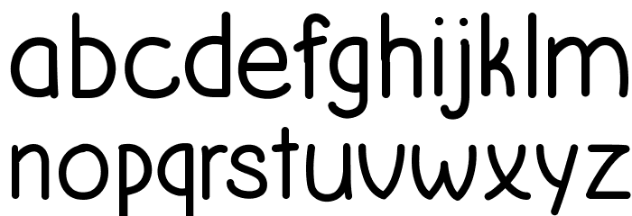 KrumkakeBold Font LOWERCASE