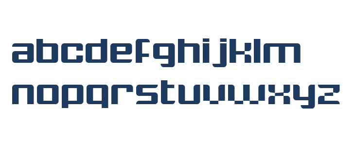 Krunch Bold Lowercase