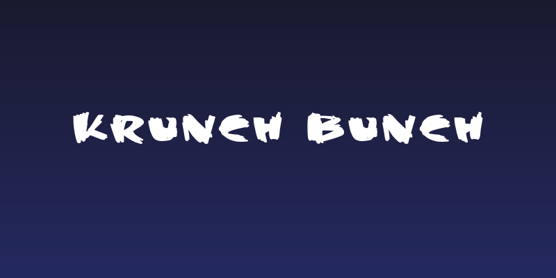 Krunch Bunch Social Header