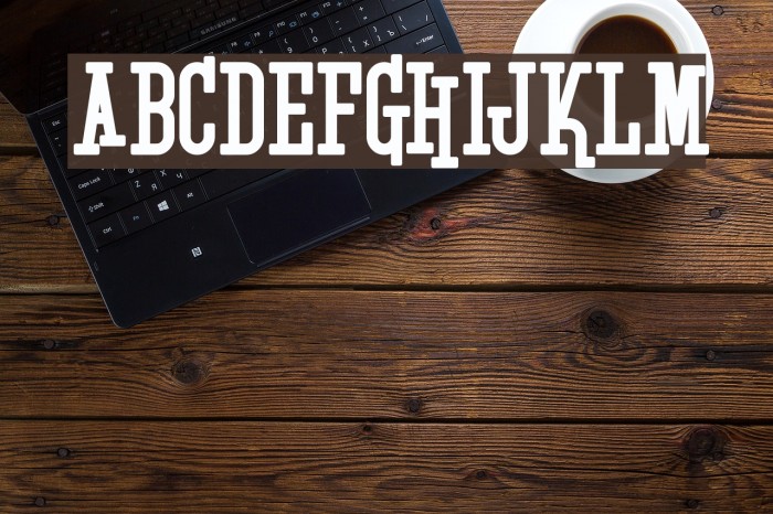 Krupke Font examples