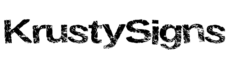 KrustySigns Font