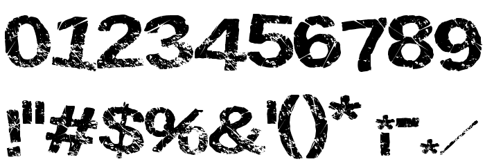 KrustySigns Font OTHER CHARS
