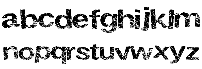 KrustySigns Font LOWERCASE
