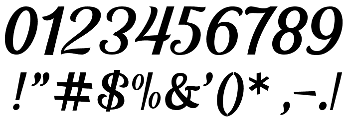 Krusyida Script Font OTHER CHARS
