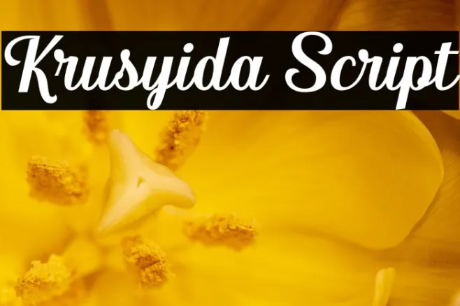 Krusyida Script Example 2