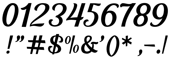 KrusyidaScript Font OTHER CHARS