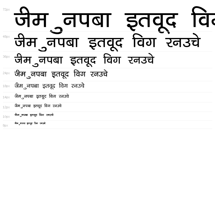 Kruti Dev 040  Bold Waterfall