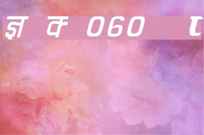 Kruti Dev 060  Italic Example 1
