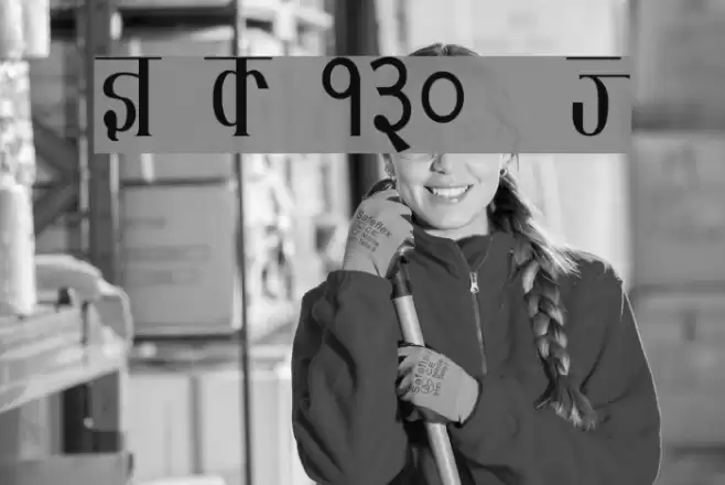 Kruti Dev 130  Thin Fonte examples