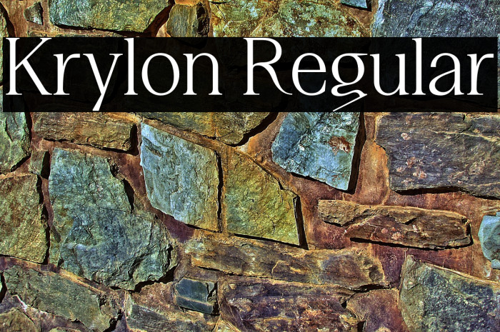 Krylon Regular Example 2