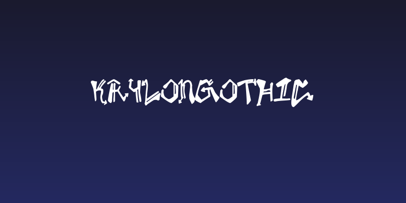KrylonGothic Social Header