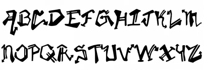 KrylonGothic Fuentes MINÚSCULAS