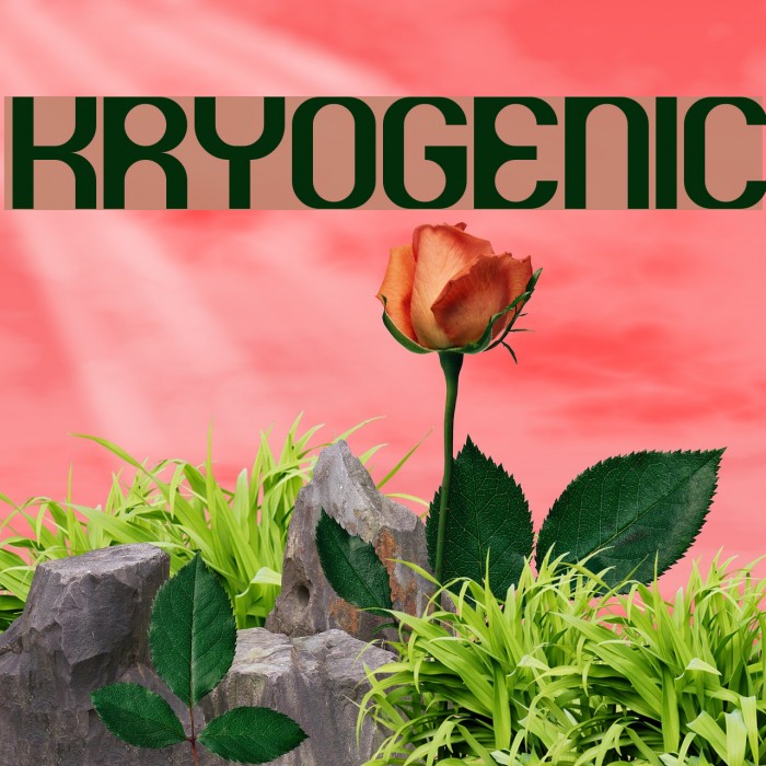 Kryogenic Font examples