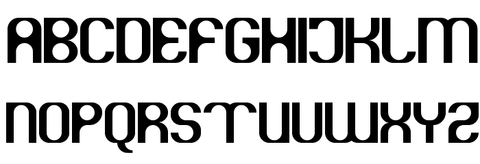Kryogenic Font LOWERCASE