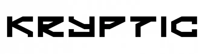 Kryptic  baixar fontes gratis