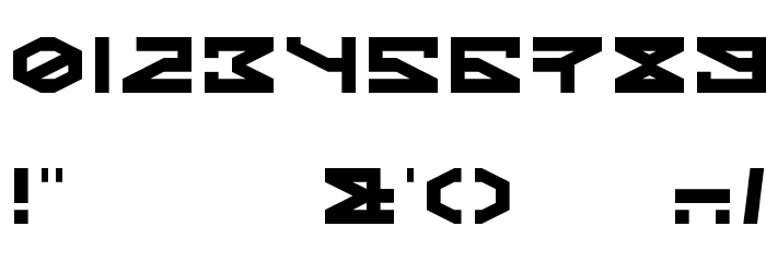 Kryptic Font OTHER CHARS