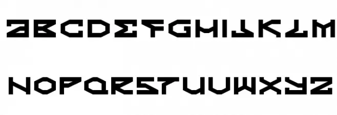 Kryptic Fonte MAIÚSCULAS