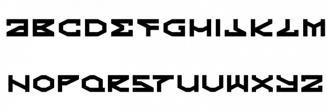 Kryptic फ़ॉन्ट लोअरकेस