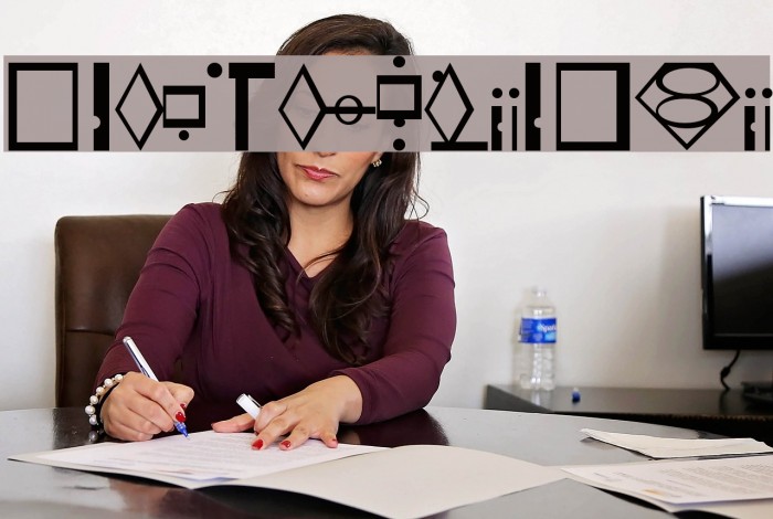 Kryptonian Font examples
