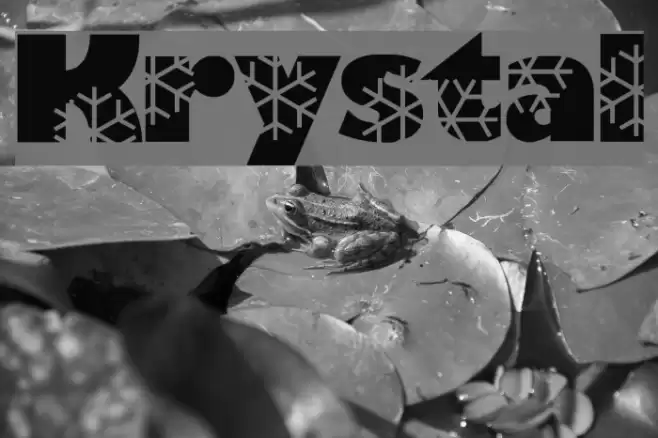 Krystal Font examples