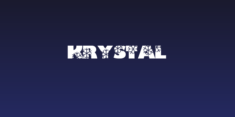 Krystal Social Header
