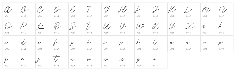 Krysttal Spears Free Regular Character Map