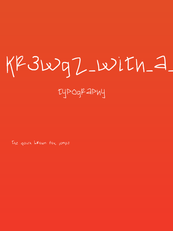 kR3WgZ_with_a_3 Poster