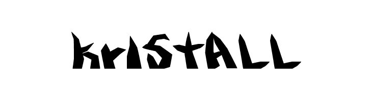 kristall  Frei Schriftart Herunterladen