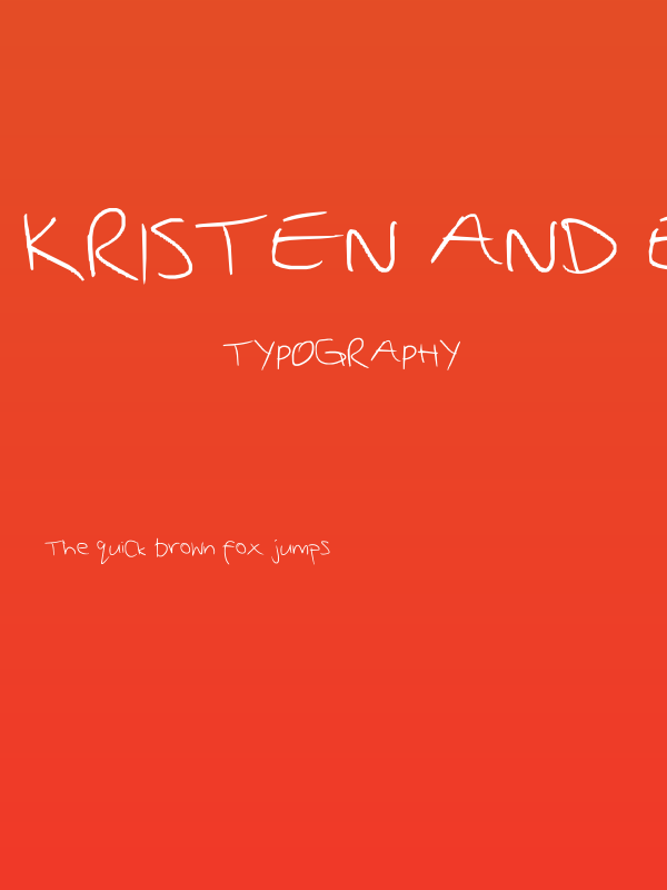 kristen and emily Poster