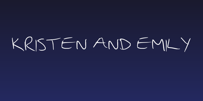 kristen and emily Social Header