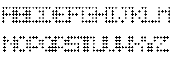 krossklozz Font LOWERCASE