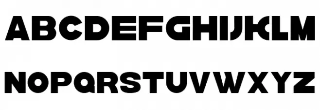 krown Bold Font Litere mari