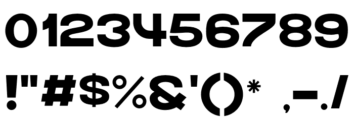 krown Regular Font OTHER CHARS