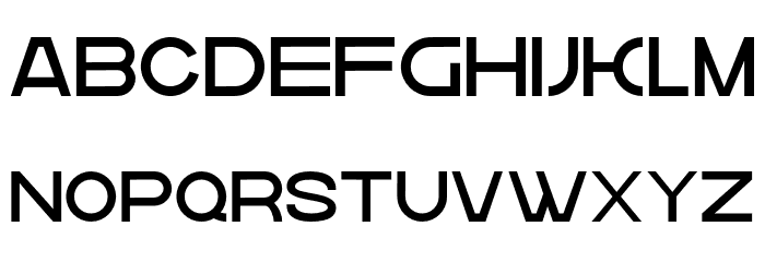 krown Thin Font LOWERCASE