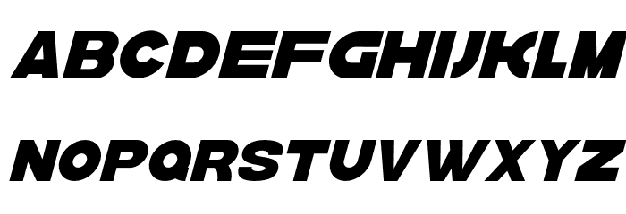 krown oblique Bold Schriftart Kleinbuchstaben