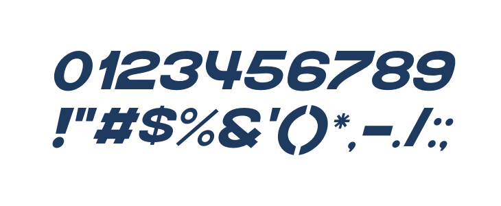 krown oblique Regular Other Characters