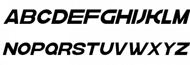 krown oblique Regular Schriftart Groß