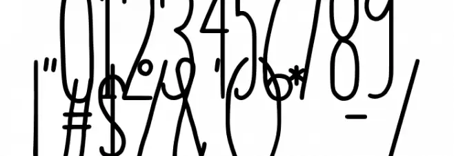 krusty craft Font OTHER CHARS